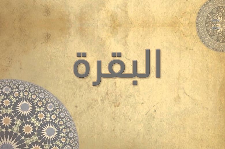 02- سورة البقرة - الشيخ على الحذيفي -رواية حفص عن عاصم
