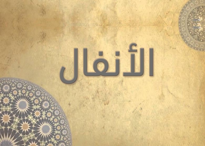 08- سورة الأنفال - الشيخ على عبدالرحمن الخذيفي - رواية حفص ع..